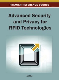 Omslagafbeelding: Advanced Security and Privacy for RFID Technologies 9781466636859