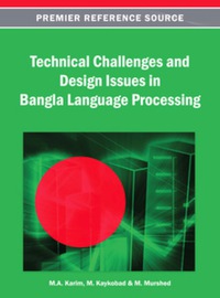 Cover image: Technical Challenges and Design Issues in Bangla Language Processing 9781466639706