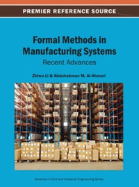 Cover image: Formal Methods in Manufacturing Systems 9781466640344