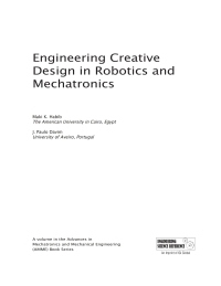 Imagen de portada: Engineering Creative Design in Robotics and Mechatronics 9781466642256