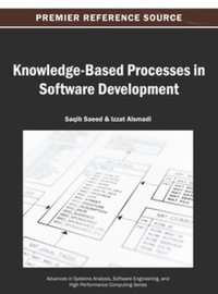 Cover image: Knowledge-Based Processes in Software Development 9781466642294