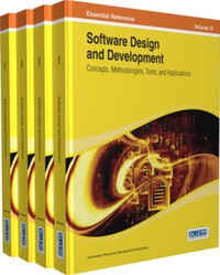 表紙画像: Software Design and Development: Concepts, Methodologies, Tools, and Applications 9781466643017