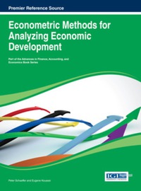 Cover image: Econometric Methods for Analyzing Economic Development 9781466643291