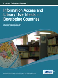 Cover image: Information Access and Library User Needs in Developing Countries 9781466643536