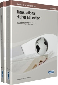 Cover image: Handbook of Research on Transnational Higher Education 1st edition 9781466644588