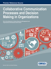 Imagen de portada: Collaborative Communication Processes and Decision Making in Organizations 9781466644786