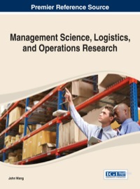 Cover image: Management Science, Logistics, and Operations Research 1st edition 9781466645066