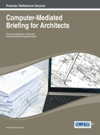 Cover image: Computer-Mediated Briefing for Architects 1st edition 9781466646476
