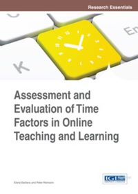 Imagen de portada: Assessment and Evaluation of Time Factors in Online Teaching and Learning 9781466646513