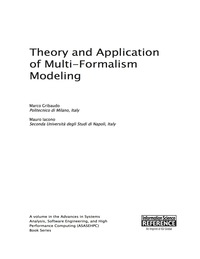 Imagen de portada: Theory and Application of Multi-Formalism Modeling 9781466646599