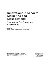Imagen de portada: Innovations in Services Marketing and Management: Strategies for Emerging Economies 9781466646711