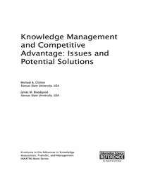 Cover image: Knowledge Management and Competitive Advantage: Issues and Potential Solutions 9781466646797