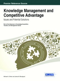 Cover image: Knowledge Management and Competitive Advantage: Issues and Potential Solutions 1st edition 9781466646797