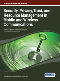 Imagen de portada: Security, Privacy, Trust, and Resource Management in Mobile and Wireless Communications 1st edition 9781466646919