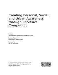 表紙画像: Creating Personal, Social, and Urban Awareness through Pervasive Computing 9781466646957
