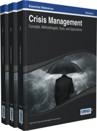 Imagen de portada: Crisis Management: Concepts, Methodologies, Tools, and Applications 1st edition 9781466647077