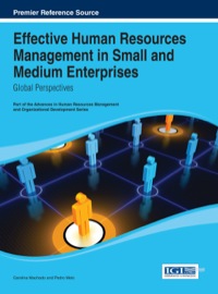 Omslagafbeelding: Effective Human Resources Management in Small and Medium Enterprises: Global Perspectives 1st edition 9781466647312