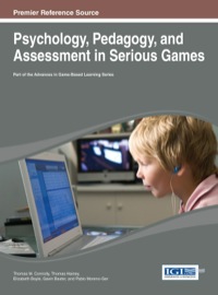 صورة الغلاف: Psychology, Pedagogy, and Assessment in Serious Games 1st edition 9781466647732