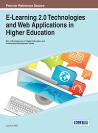 Imagen de portada: E-Learning 2.0 Technologies and Web Applications in Higher Education 9781466648760