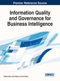 Imagen de portada: Information Quality and Governance for Business Intelligence 9781466648920