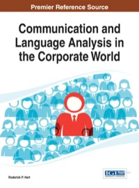 Cover image: Communication and Language Analysis in the Corporate World 1st edition 9781466649996
