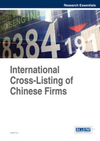 Cover image: International Cross-Listing of Chinese Firms 9781466650473