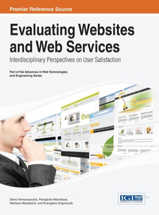 Cover image: Evaluating Websites and Web Services: Interdisciplinary Perspectives on User Satisfaction 1st edition 9781466651296