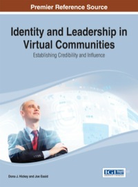 Cover image: Identity and Leadership in Virtual Communities: Establishing Credibility and Influence 1st edition 9781466651500