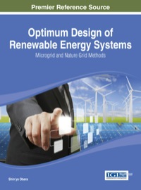 Cover image: Optimum Design of Renewable Energy Systems: Microgrid and Nature Grid Methods 1st edition 9781466657960