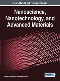 Imagen de portada: Handbook of Research on Nanoscience, Nanotechnology, and Advanced Materials 1st edition 9781466658240