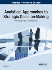 Cover image: Analytical Approaches to Strategic Decision-Making: Interdisciplinary Considerations 1st edition 9781466659582