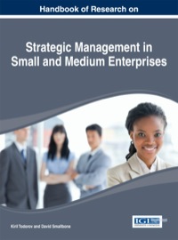 Cover image: Handbook of Research on Strategic Management in Small and Medium Enterprises 1st edition 9781466659629
