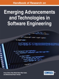 Cover image: Handbook of Research on Emerging Advancements and Technologies in Software Engineering 9781466660267
