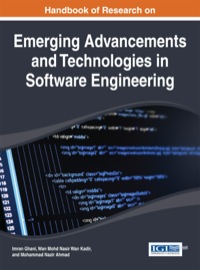 Imagen de portada: Handbook of Research on Emerging Advancements and Technologies in Software Engineering 1st edition 9781466660267