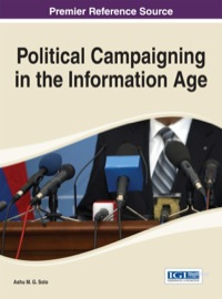 Imagen de portada: Political Campaigning in the Information Age 1st edition 9781466660625