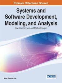 Cover image: Systems and Software Development, Modeling, and Analysis: New Perspectives and Methodologies 1st edition 9781466660984