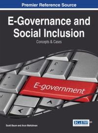 Cover image: E-Governance and Social Inclusion: Concepts and Cases 9781466661066