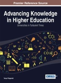 Cover image: Advancing Knowledge in Higher Education: Universities in Turbulent Times 1st edition 9781466662025