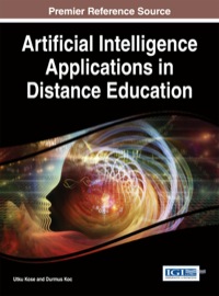 Cover image: Artificial Intelligence Applications in Distance Education 1st edition 9781466662766