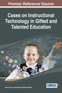 Imagen de portada: Cases on Instructional Technology in Gifted and Talented Education 9781466664890
