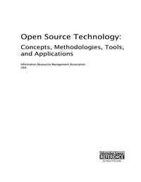 表紙画像: Open Source Technology: Concepts, Methodologies, Tools, and Applications 9781466672307