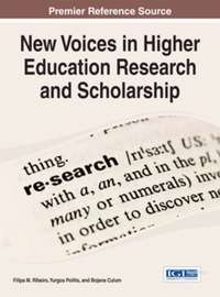 Imagen de portada: New Voices in Higher Education Research and Scholarship 9781466672444
