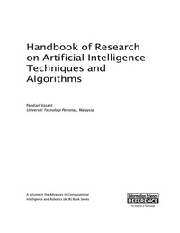 Cover image: Handbook of Research on Artificial Intelligence Techniques and Algorithms 9781466672581