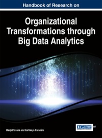 Cover image: Handbook of Research on Organizational Transformations through Big Data Analytics 1st edition 9781466672727