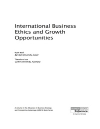Omslagafbeelding: International Business Ethics and Growth Opportunities 9781466674196
