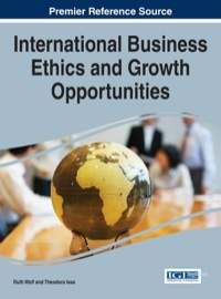Imagen de portada: International Business Ethics and Growth Opportunities 1st edition 9781466674196