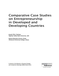 صورة الغلاف: Comparative Case Studies on Entrepreneurship in Developed and Developing Countries 9781466675339