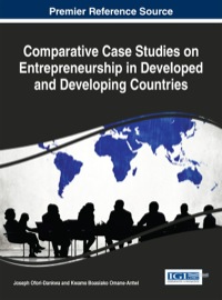 Imagen de portada: Comparative Case Studies on Entrepreneurship in Developed and Developing Countries 1st edition 9781466675339