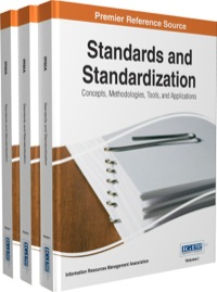 Cover image: Standards and Standardization: Concepts, Methodologies, Tools, and Applications 1st edition 9781466681118