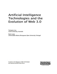 Omslagafbeelding: Artificial Intelligence Technologies and the Evolution of Web 3.0 9781466681477